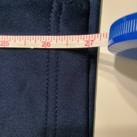 NWT Adidas Golf Men’s XL French Terry Full Zip Jacket Navy 3-Stripes Performance - Picture 5 of 7